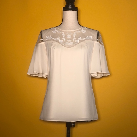 Temperley London Tops - ‼️Temperley London‼️short sleeve silk blouse